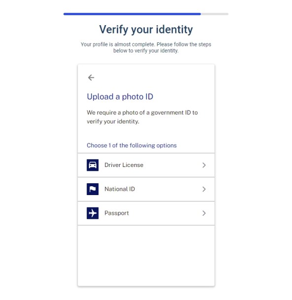Verify your identity BlockFi