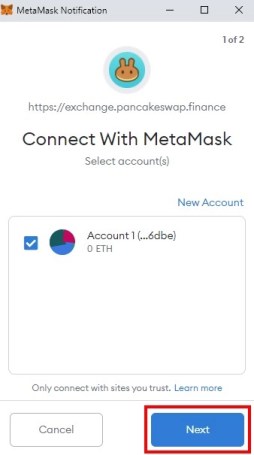 Connect with MetaMask