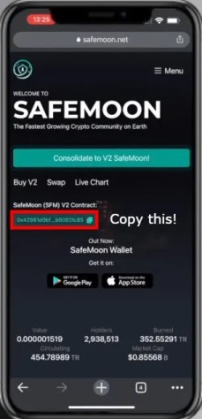 SafeMoon V2 (SFM) contract