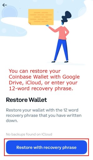 How to recover your Coinbase Wallet without recovery phrase