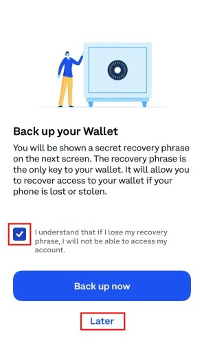 Back up your Coinbase Wallet