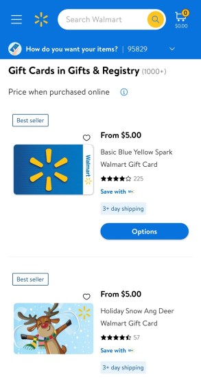 How to buy a Walmart gift card